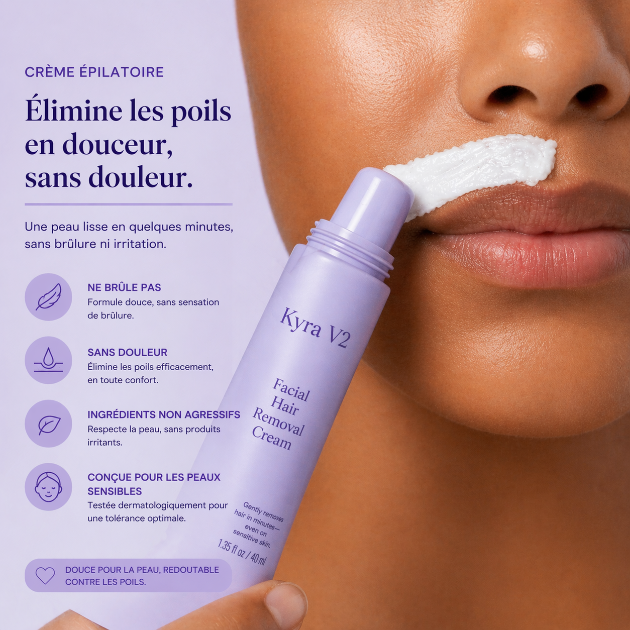 Kyra V2™ – Kit Épilation Anti-Repousse Intense Kyrasanté