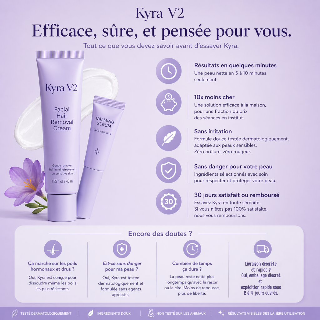 Crème anti repousse V2 - Kyrasanté